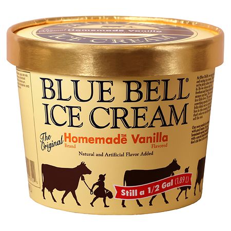 blue bell homemade vanilla