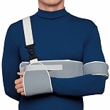 Sling and Swathe Shoulder Immobilizer Gray wag-Sling and Swathe Shoulder Immobilizer Gray