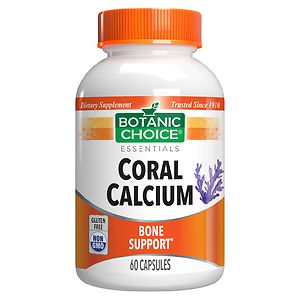 Botanic Choice Coral Calcium Dietary Supplement Capsules image