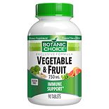 Botanic Choice Vegetable & Fruit Immune Support 750 mg Dietary Supplement
