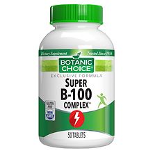 Botanic Choice Super B-100 Complex Dietary Supplement Tablets | Walgreens