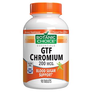 Botanic Choice GTF Chromium 200 mcg Dietary Supplement Tablets image