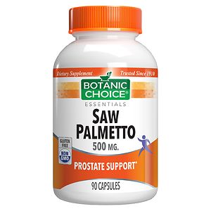 Botanic Choice Saw Palmetto 500  mg Herbal Supplement Capsules image