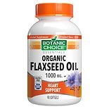 Flaxseed Oil 1000 mg Herbal Supplement Softgels wag-Flaxseed Oil 1000 mg Herbal Supplement Softgels