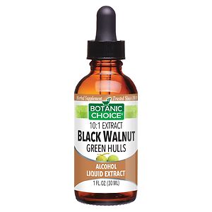 Botanic Choice Black Walnut Green Hulls Herbal Supplement Liquid image