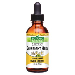  Botanic Choice Eyebright Herb Herbal Supplement Liquid 