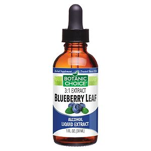 Botanic Choice Blueberry Leaf Herbal Supplement Liquid image