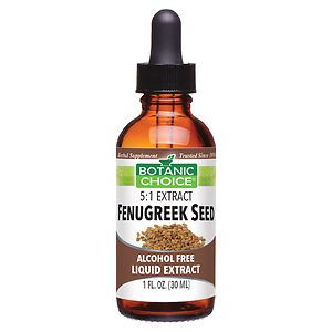 Botanic Choice Fenugreek Seed Herbal Supplement Liquid image