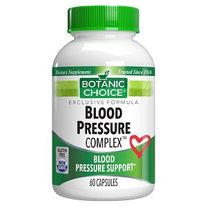 Botanic Choice Blood Pressure Complex Dietary Supplement Capsules image