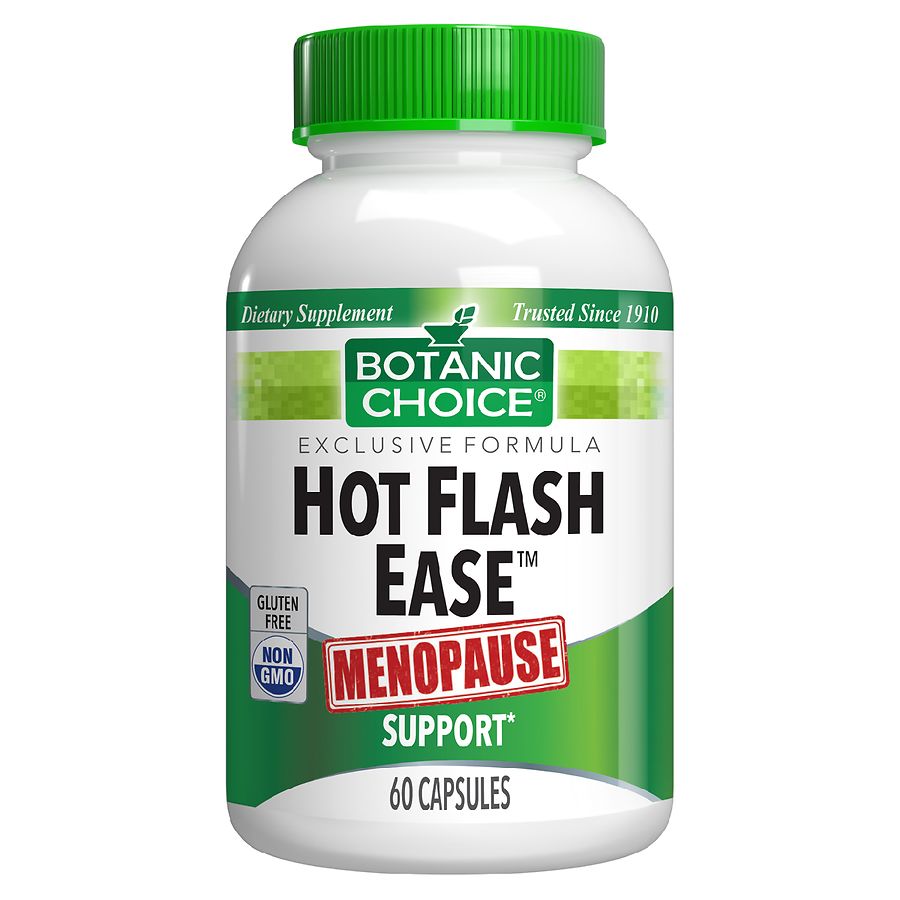 Botanic Choice Hot Flash Ease Menopause Support Dietary Supplement