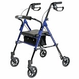 Set N Go Adjustable Height RollatorBlue wag-Set N Go Adjustable Height RollatorBlue