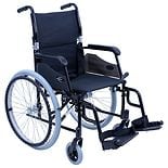 Ultra lightweight 18 inch Aluminum Wheelchair, 24 lbs.Black wag-Ultra lightweight 18 inch Aluminum Wheelchair, 24 lbs.Black