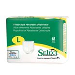 Tranquility Select Disposable Absorbent Underwear Large