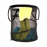 Large Hamper, Black wag-Large Hamper, Black