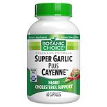 Botanic Choice Super Garlic plus Cayenne Herbal Supplement Capsules