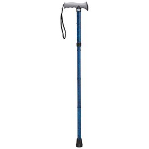 Drive Medical Lightweight Adjustable Folding Cane Gel Grip 10370BC image
