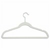 Honey Can Do White Velvet Hangers, 20pk