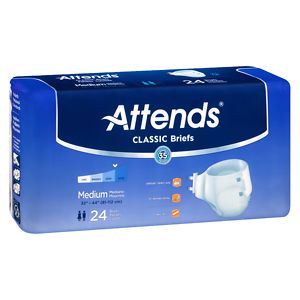 Attends Breathable Briefs Medium image
