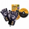 GoFit Diamond-Tac Weightlifting Glove with Wrist Wrap Black medium