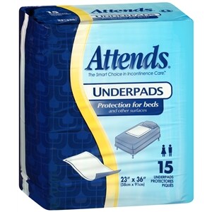 Attends Disposable Underpads 23 x 36 inch image