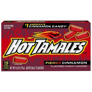 Hot Tamales Chewy Candies Cinnamon image