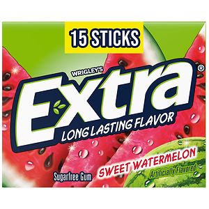 Wrigley's Extra Fruit Sensations Sugarfree Gum Watermelon image