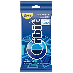  Orbit Sugarfree Gum Peppermint 