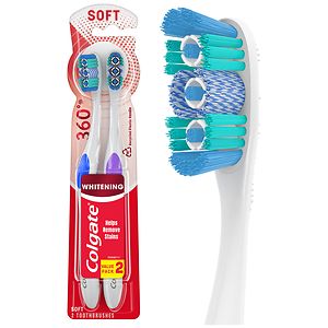 Colgate Optic White 360 Toothbrushes image