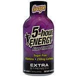 5 Hour Energy Extra Strength Energy Shot Grape