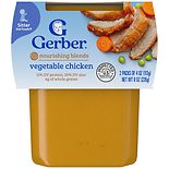 Gerber Nature Select 2nd Foods Nutritious Dinner Baby Food 2 Pack Vegetable Chicken
