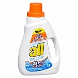 Free & Clear with Oxi-Active Laundry Detergent Liquid wag-Free & Clear with Oxi-Active Laundry Detergent Liquid