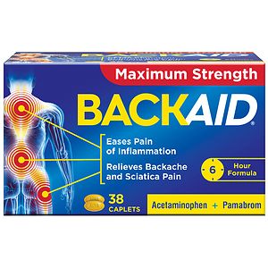 Backaid Max Pain Relief Pills image