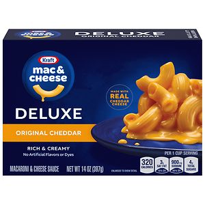  Kraft Macaroni & Cheese Dinner Deluxe 