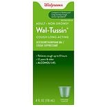 Walgreens Wal-Tussin Long-Acting Cough Suppressant Liquid