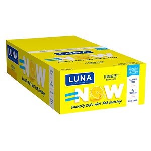 Luna - Nutrition Bar for Women, Lemon Zest - 15 ea