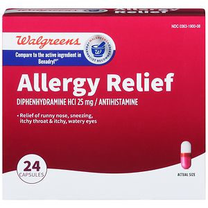 Walgreens Wal-Dryl Allergy Capsules image