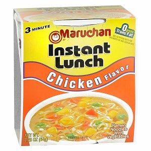 Maruchan Instant Lunch Ramen Noodles with Vegetables image