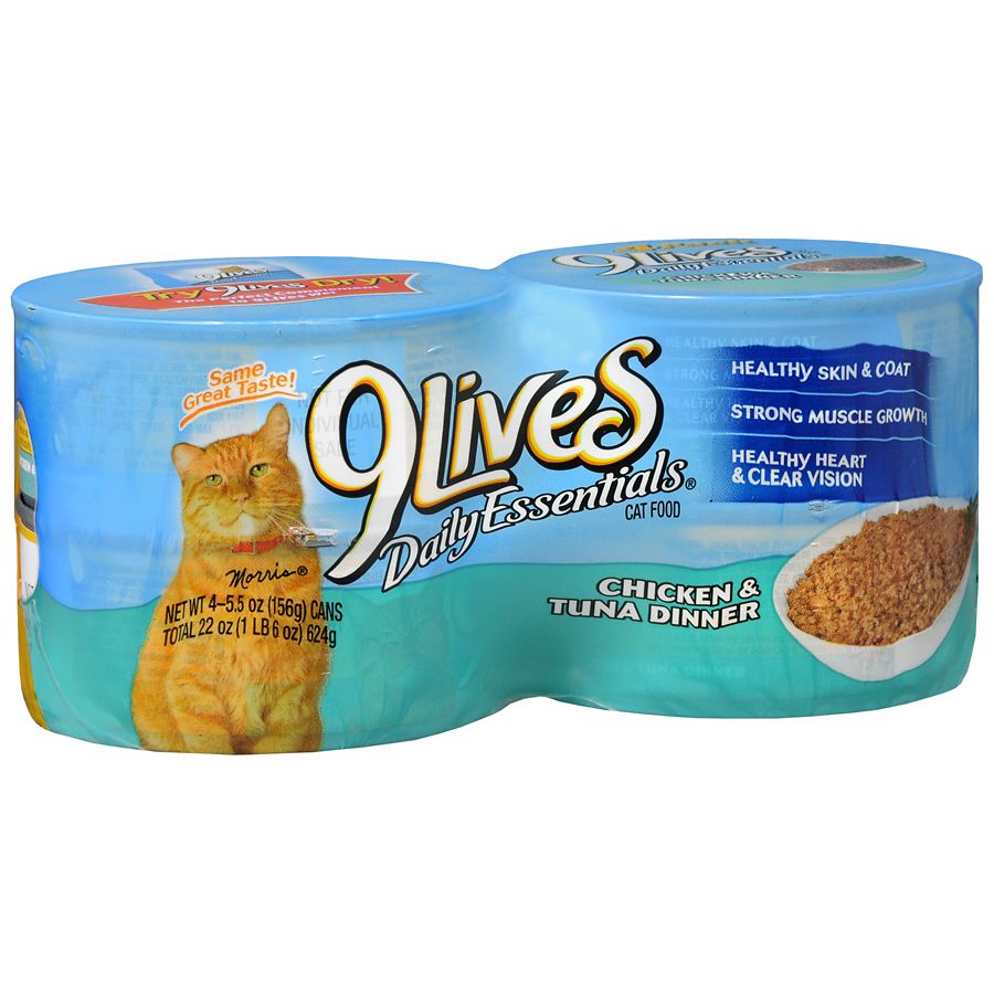 9 Lives Daily Essentials Canned Cat Food Walgreens
