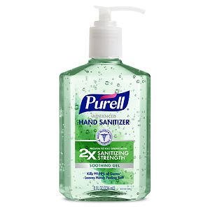 Purell Advanced Hand Sanitizer, Pump Aloe image