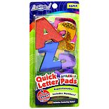 Quick Letter & Number Pads SetAssorted Colors wag-Quick Letter & Number Pads SetAssorted Colors