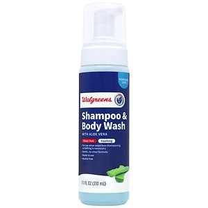 Walgreens Foaming Rinse-Free Shampoo & Body Wash image