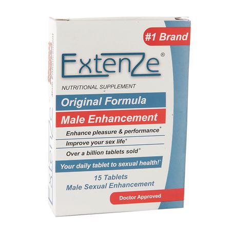 Extenze Original Formula Male Sexual Enhancement Tablets ...