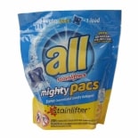 All 4X Concentrated Laundry Detergent Mighty Pacs Original