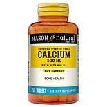Mason Natural Natural Oyster Shell Calcium 500 with D3 400, Tablets
