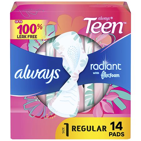  Totally Teen Radiant Infinity Pads