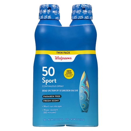 Walgreens Continuous Spray Sunscreen SPF 50