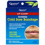 Lip Clear Invisible Cold Sore Bandage wag-Lip Clear Invisible Cold Sore Bandage