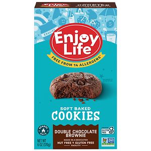 Enjoy Life Soft-Baked Cookies, Double Chocolate Brownie Double Chocolate Brownie image
