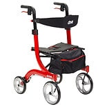 Nitro Euro Style Rollator WalkerRed wag-Nitro Euro Style Rollator WalkerRed
