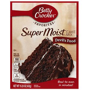 Betty Crocker Super Moist Cake Mix Devil's Food image